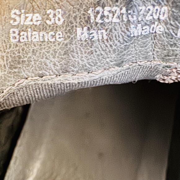 Dansko Shoes Womens 7.5 Black Leather Booties Shirley Wedge Ankle Buckle Zip - Picture 11 of 12